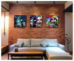 Joker : ver5 HaHaHa | Pop-Art paintings DC-Comics characters