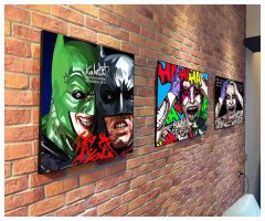 Joker : ver5 HaHaHa | imágenes Pop-Art personajes DC-Comics