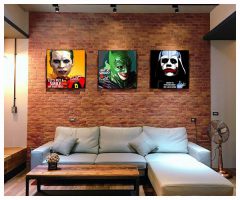 Joker in Darth | Pop-Art paintings DC-Comics characters