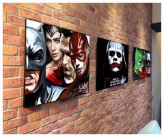 Joker in Darth | Pop-Art paintings DC-Comics characters
