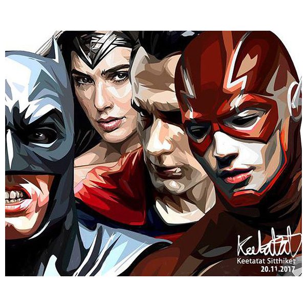 Justice (Justice League v3) | imágenes Pop-Art personajes DC-Comics