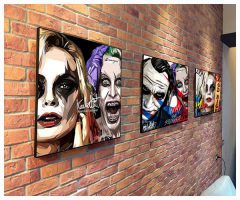 Quinn & Joker | images Pop-Art personnages DC-Comics