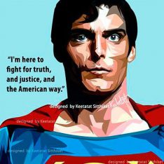 Superman : ver1 | images Pop-Art personnages DC-Comics