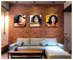 Wonder Woman : ver3 | imágenes Pop-Art personajes DC-Comics