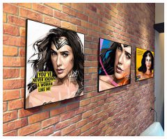 Wonder Woman : ver3 | Pop-Art paintings DC-Comics characters