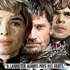 Lannister Family | imatges Pop-Art Cinema-TV sèries-TV