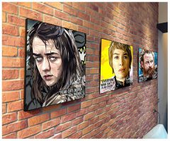 Arya Stark | imágenes Pop-Art Cine-TV series-TV