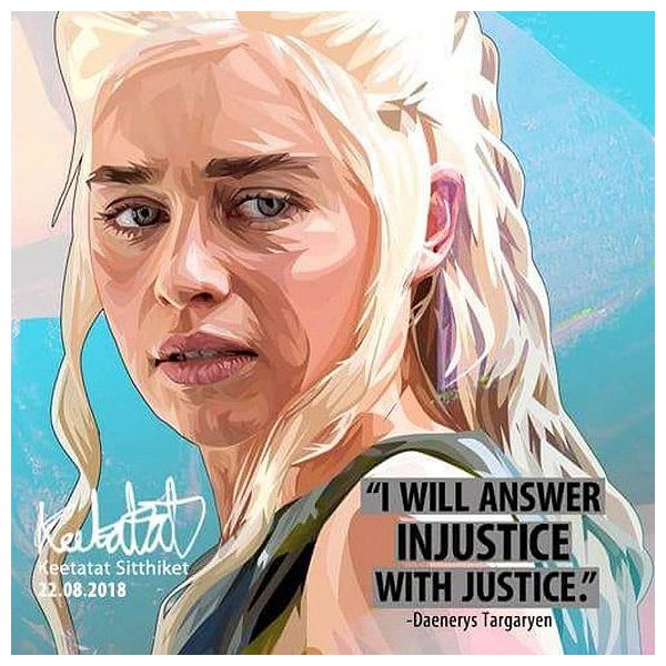 Daenerys Targaryen | images Pop-Art Cinéma-TV séries-TV