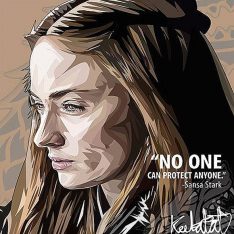 Sansa Stark | images Pop-Art Cinéma-TV séries-TV