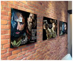 Rick & Negan | imágenes Pop-Art Cine-TV series-TV
