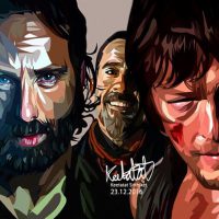 Walking Dead : Rise Up | imágenes Pop-Art Cine-TV series-TV