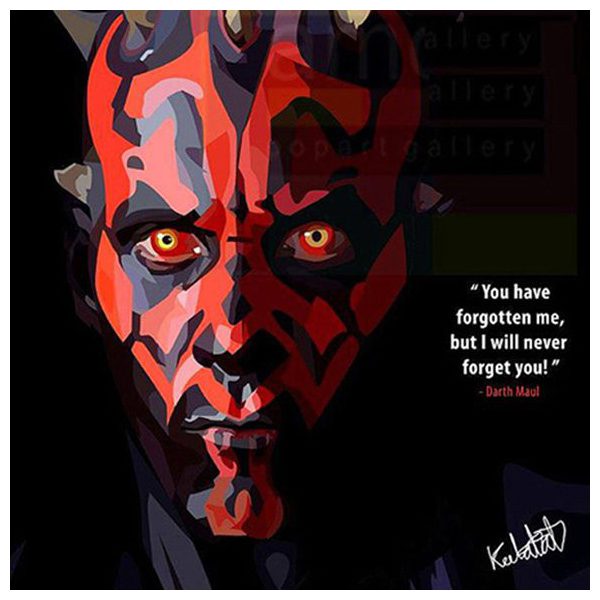 Darth Maul | images Pop-Art personnages Star-Wars