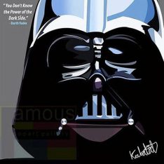 Darth Vader : Grey/Big | images Pop-Art personnages Star-Wars