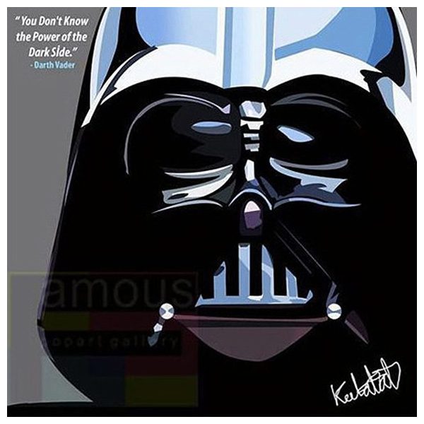 Darth Vader : Grey/Big | images Pop-Art personnages Star-Wars