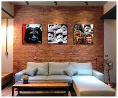 Darth Vader : Red/Father | Pop-Art paintings Star-Wars characters