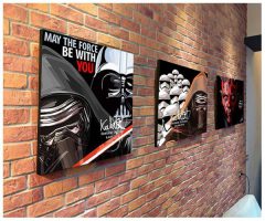 Darth Vader & Kylo Ren | Pop-Art paintings Star-Wars characters