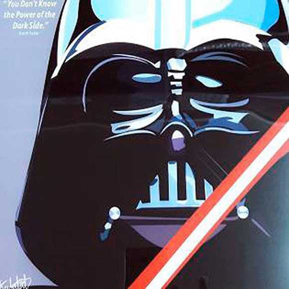 Darth Vader With Sword | imágenes Pop-Art personajes Star-Wars