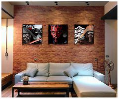 Kylo Ren & Storm Trooper | Pop-Art paintings Star-Wars characters
