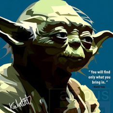 Master Yoda | imágenes Pop-Art personajes Star-Wars