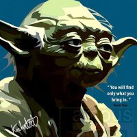 Master Yoda | imatges Pop-Art personatges Star-Wars