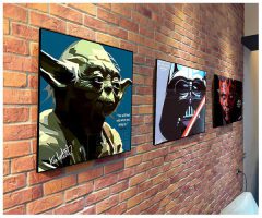 Master Yoda | Pop-Art paintings Star-Wars characters