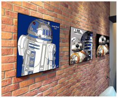 R2D2 : ver1 | images Pop-Art personnages Star-Wars