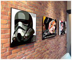 Storm Trooper : ver1 | Pop-Art paintings Star-Wars characters