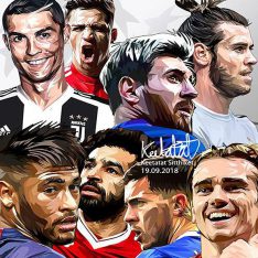 All Star | Pop-Art paintings Sports football