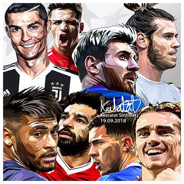 All Star | imágenes Pop-Art Deportes fútbol