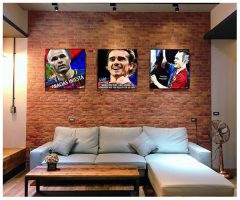Andrés Iniesta : ver1 | imágenes Pop-Art Deportes fútbol