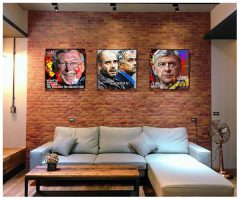 Arsène Wenger : ver2 | Pop-Art paintings Sports football