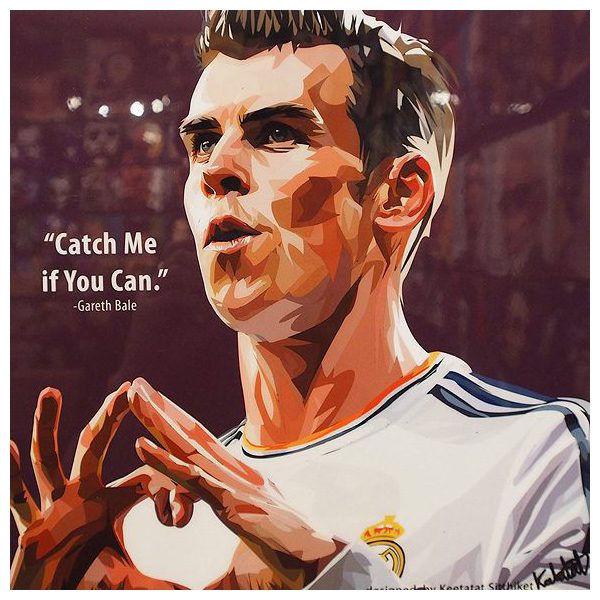 Gareth Bale : ver1 | imágenes Pop-Art Deportes fútbol