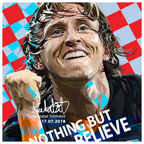 Luka Modric | images Pop-Art Sports football