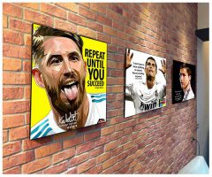 Cristiano Ronaldo : RM/WH&WH | imatges Pop-Art Esports fútbol