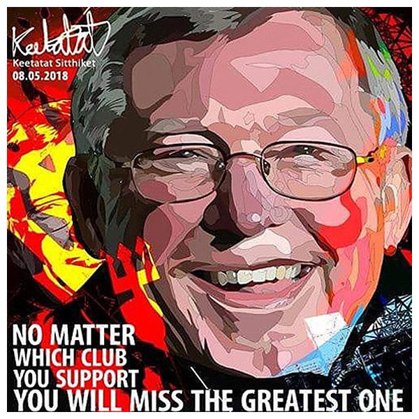 Alex Ferguson : No Matter | images Pop-Art Sports football