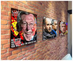 Alex Ferguson : No Matter | imágenes Pop-Art Deportes fútbol