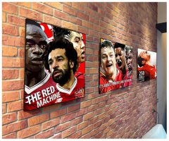 The Red Machine | imágenes Pop-Art Deportes fútbol