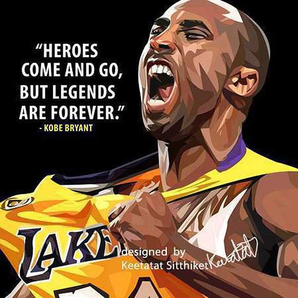 Kobe Bryant : ver2 | Pop-Art paintings Sports basketball