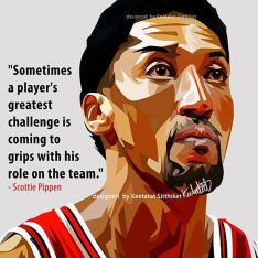 Scotti Pippen | Pop-Art paintings Sports basketball