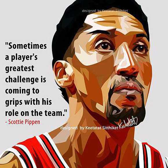 Scotti Pippen | imágenes Pop-Art Deportes basquet