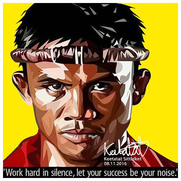 Buakaw Banchamek | Pop-Art paintings Sports boxing