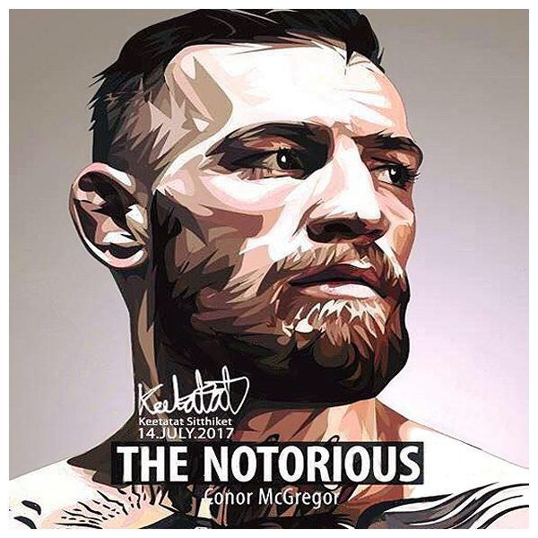 Conor McGregor : ver1 | imágenes Pop-Art Deportes boxeo