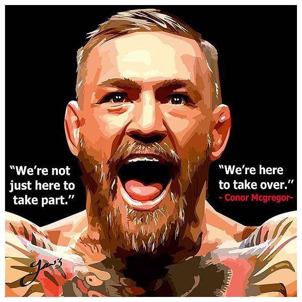 Conor McGregor : ver2 | imatges Pop-Art Esports boxa