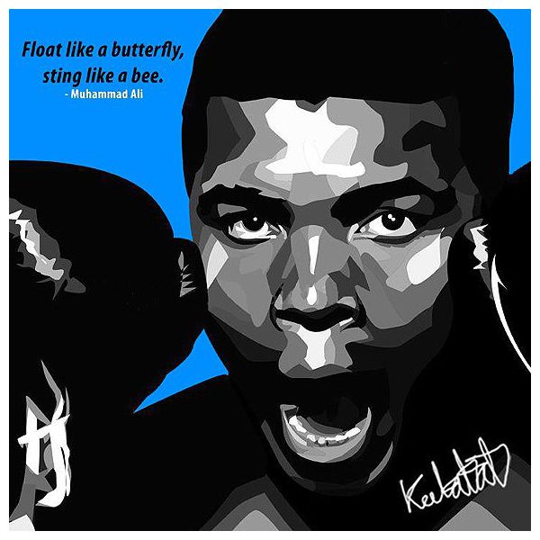Muhammad Ali : ver1 | imágenes Pop-Art Deportes boxeo