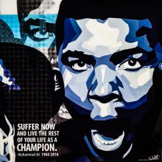 Muhammad Ali : ver2 | Pop-Art paintings Sports boxing