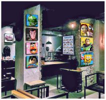 Mr.Potato | Pop-Art paintings Comics films-TV