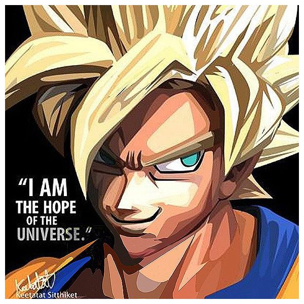 Son Goku : ver.1 | imatges Pop-Art Cartoon Dragon-Ball