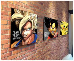 Son Goku : ver.1 | Pop-Art paintings Comics Dragon-Ball