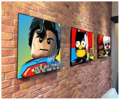 Superman Lego | imatges Pop-Art Cartoon cinema-TV