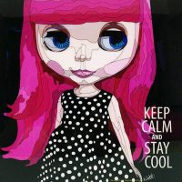 Blythe : Keep Calm | imágenes Pop-Art Cartoon Blythe